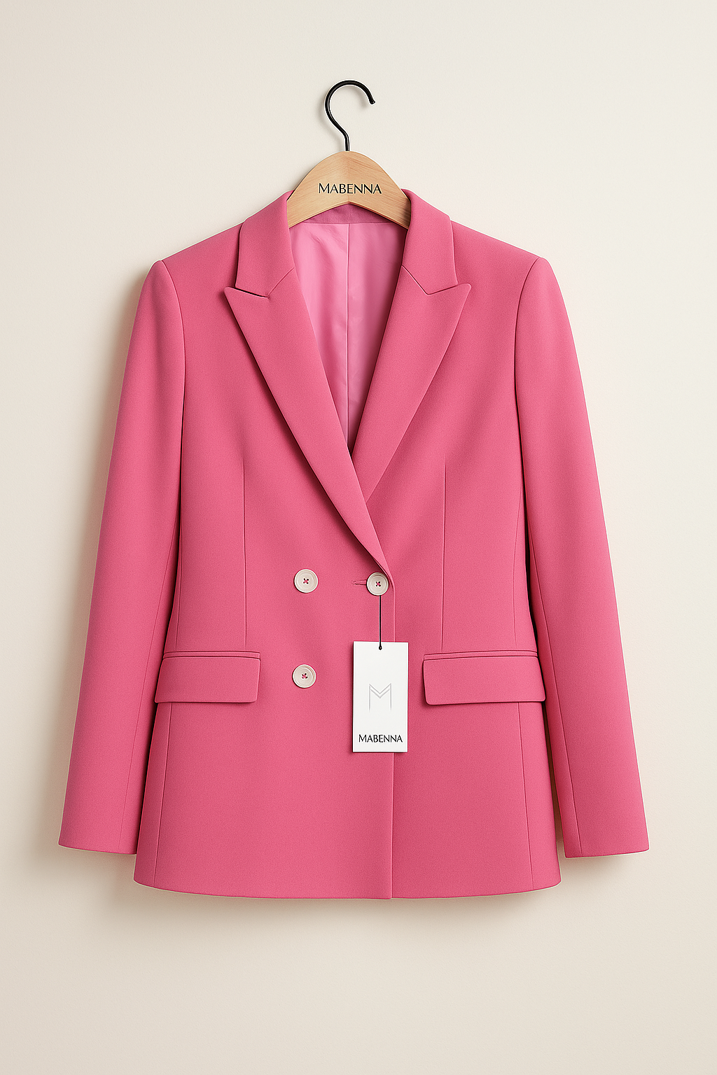 Blazer Pink em Fundo Neutro